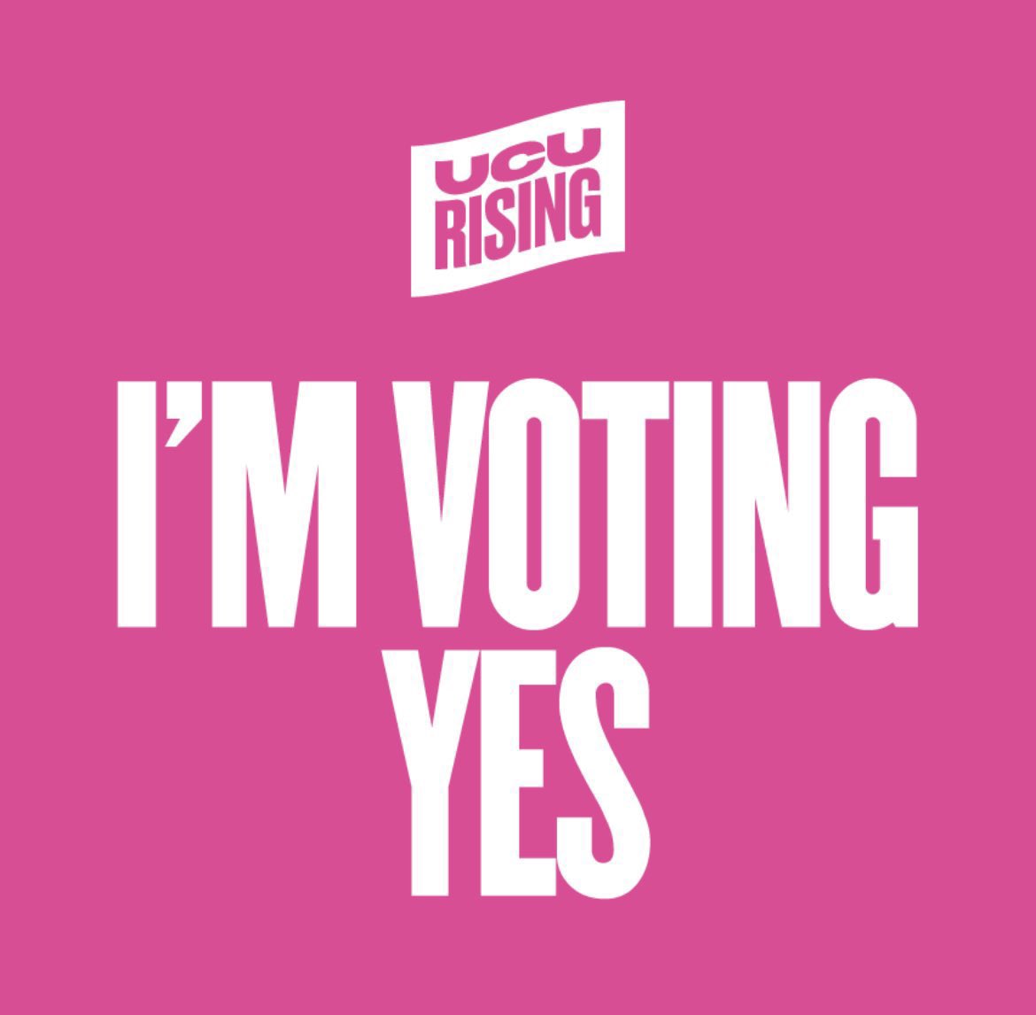 I’ve voted - it’s a YES x4 from me! We have to keep up the pressure - @sussexucu @DrJoGrady @ucu #ucuRISING #ussmess