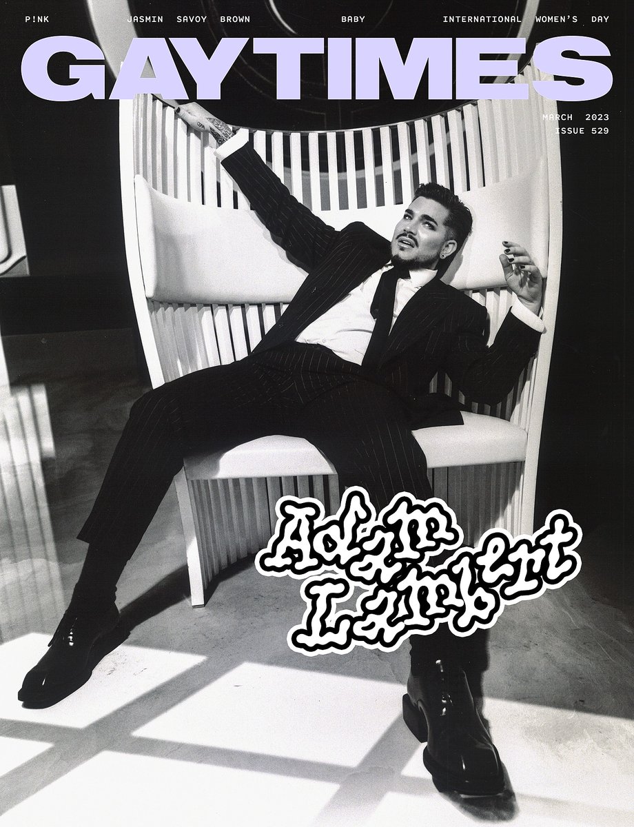 💎 <a href="/adamlambert/">ADAM LAMBERT</a> like you have never seen him before, on the cover of GAY TIMES Magazine 💎⁠
⁠
As he releases his new album High Drama, the singer-songwriter and GAY TIMES cover star reflects on paving the way for a new queer generation.⁠

Read it now: linktr.ee/gaytimes