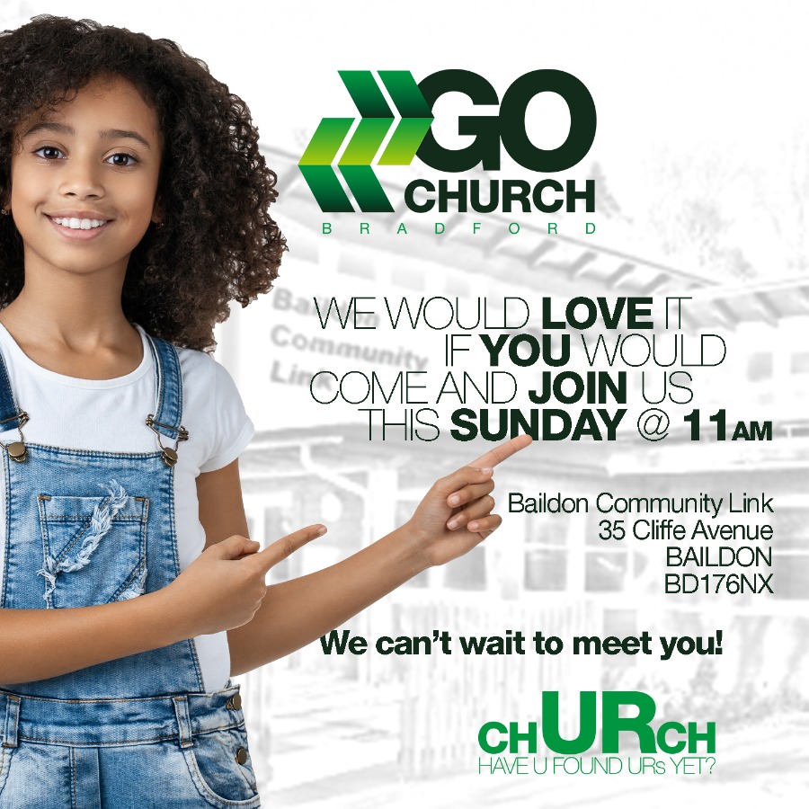 GoChurchB's tweet photo. We would love you to join with us this Sunday!
#gochurch #bradford #lovegrowgo #welcome #wehaveaseatjustforyou #wearefamily #freerefreshments https://t.co/XDNaDplFJY