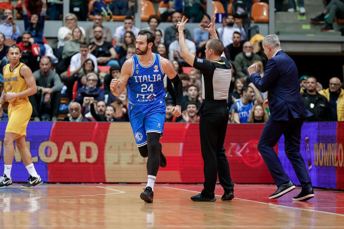Grazie Livorno💙 è stata una gran serata💪🏼 #Italbasket <a href="/Italbasket/">Italbasket</a>