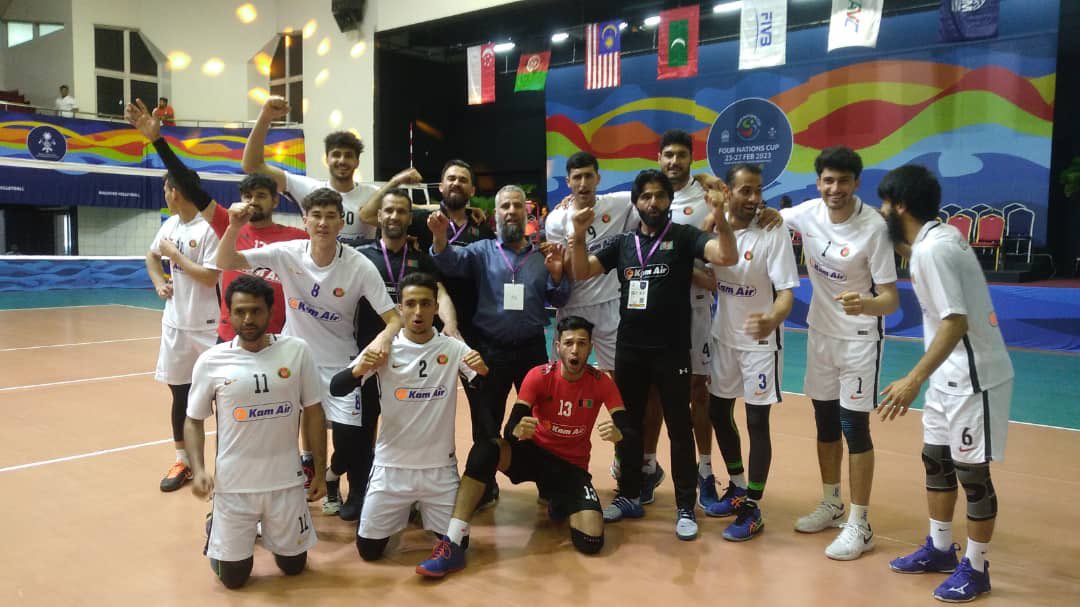 Afghanistan won against Malaysia by 3-1 sets in today's first match in the Men Division. 

#FourNationsCup2023  #AFGvsMYS  #Volleyball  #VAM #RaajjeVolleyball #Maldives #TeamAfghanistan #TeamMalaysia