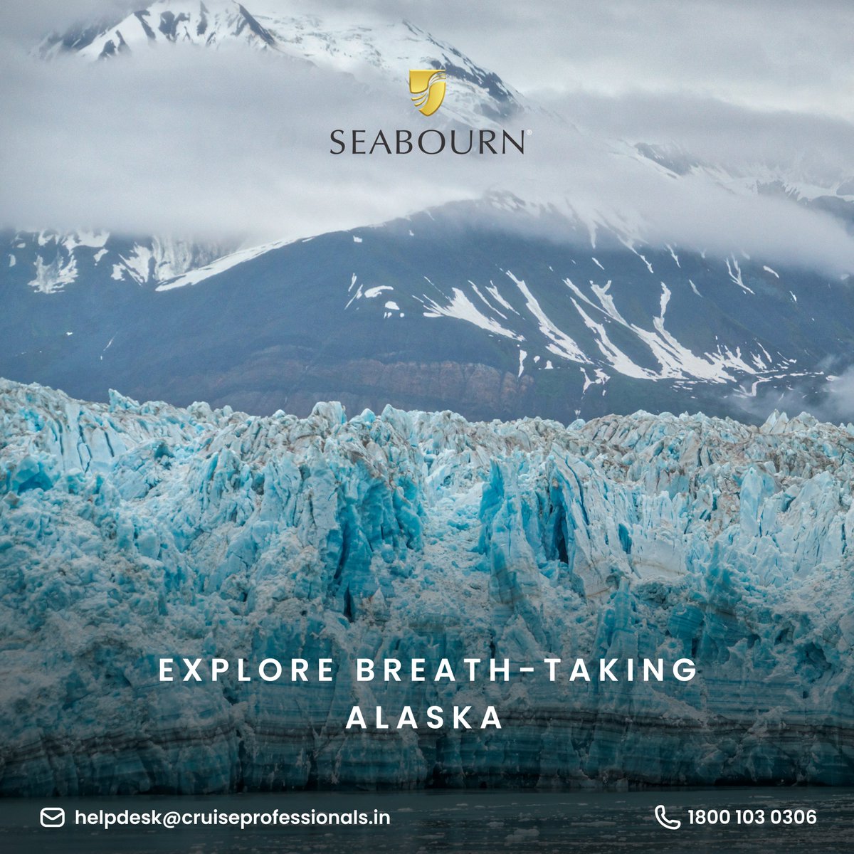 Explore breathtaking Alaska with Seabourn's ultra-luxury cruise ship.

#seabourn #cruiseprofessionals #luxurytravel #cruising #cruiselife #luxurycruise #luxurycruising #alaska #seabournmoments #seasthemoments