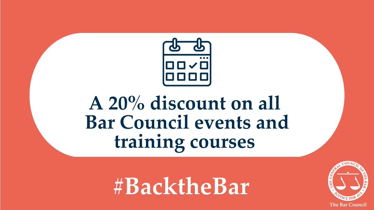 The Bar Council on Twitter "BRF subscribers get 20 off all