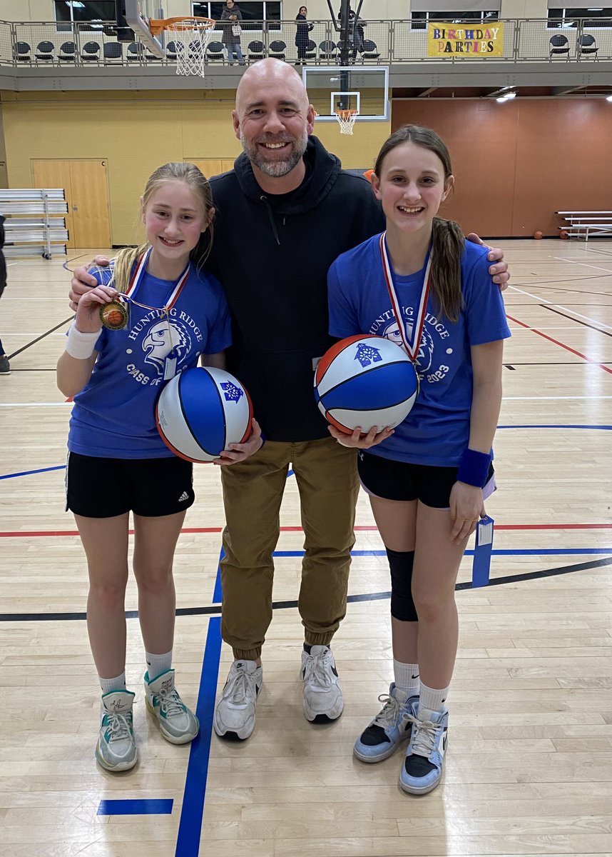PE_HuntingRidge's tweet photo. …and Hunting Ridge takes 1st place at the District 15 Two Ball competition for the girls! Sisters Taylor and Haley scores 80 points for the win! #D15schools #proudtobe15 https://t.co/cRH8F93ihC
