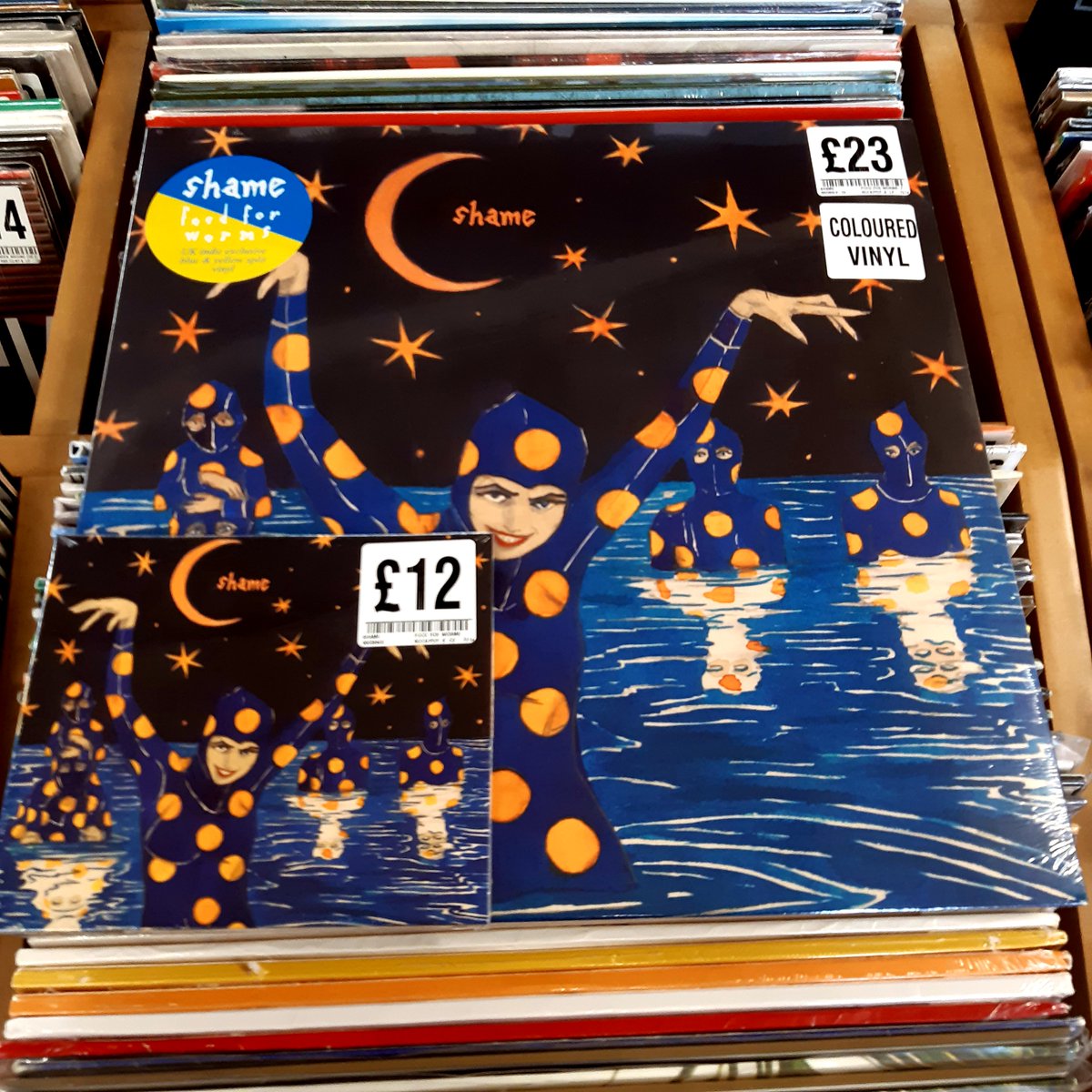FOPPofficial's tweet photo. NEW MUSIC FRIDAY
• @gorillaz - #CrackerIsland
• @adamlambert - #HighDrama
• @slowreadersclub - #KnowledgeFreedomPower
• @shamebanduk - #FoodForWorms
#gettofopp #gorillaz #shame #adamlambert #vinyl #records https://t.co/10paN0C2gU