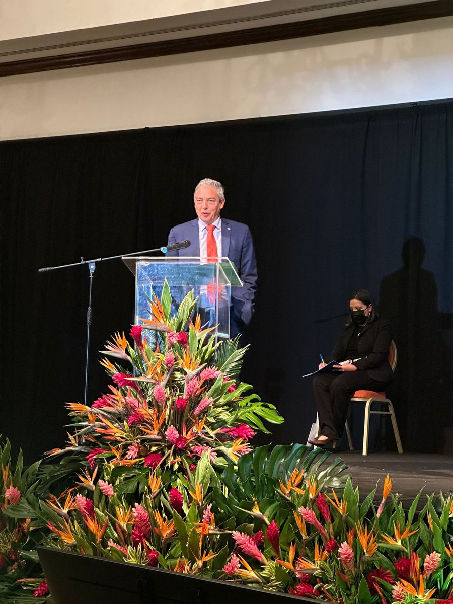 redsehlac's tweet photo. Christian Guillermet Fernández Vicecanciller
@CRcancilleria 🇨🇷destacó el sentido de urgencia para contar con ciertas prohibiciones y regulaciones para resguardar el principio de humanidad en relación a las armas autónomas
#DigitalDehumanization
#KillerRobots 🤖
@BanKillerRobots https://t.co/G5haCkOnyY