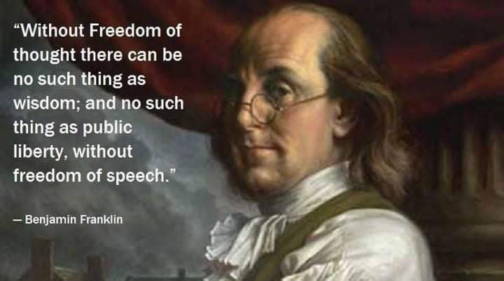 mofreemason's tweet photo. "Without freedom of thought there can be no such thing as wisdom; &amp; no such thing as public liberty, without freedom of speech. " -Brother Benjamin Franklin
Learn more about Freemasonry at https://t.co/Dog8syL8rh
Find Missouri Lodge https://t.co/uJunqRjpy5
#MOMason #BeAFreemason https://t.co/UKF9e0fxZk