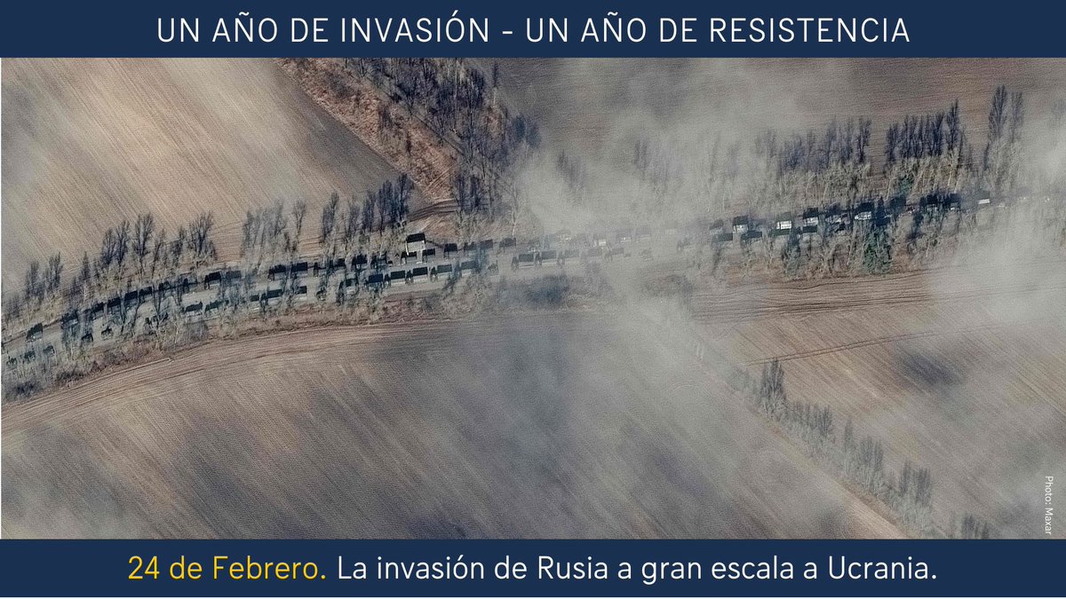 MariacSuecia's tweet photo. @UEenColombia @sweden2023eu @PLinColombia @DKAmbColombia @IrelandColombia @NLinColombia @France_Colombia @EmbAlemaniaCOL @ColombiaFinland @BEembassyBogota @EmbAustriaCO La invasión injustificada de Rusia a #Ucrania es una violación sin precedentes de las normas y principios fundamentales del derecho internacional. Las reglas de la Carta de la ONU deben ser respetadas y defendidas. #StandWithUkraine #EstamosConUcrania @SweMFA @sweden2023eu #24Feb https://t.co/EI0i27o54E