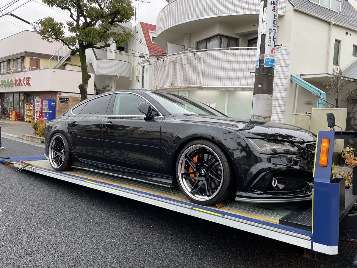 Newing_inc's tweet photo. 本日の御納車‼️

ALPIL Audi A7 RS completeを神奈川県のW様に御納車させて頂きました^_^

wheelのカラー変更・サブコン・カープレーなど拘りのcustom追加で快適に渋く､自分らしく決まりました(o^^o)

これからのAudiのある人生を楽しんで下さい(*^^*) https://t.co/PBibigEt6D