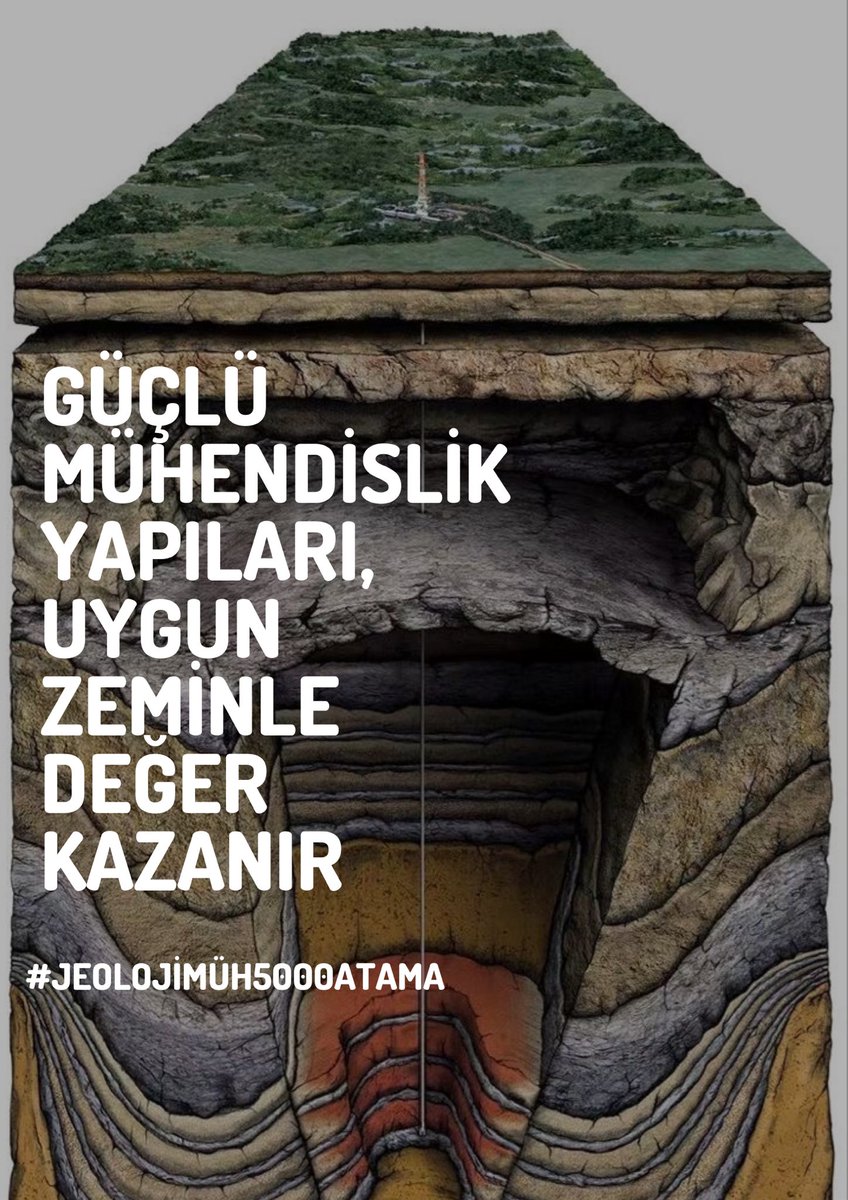 Derya0251's tweet photo. #Jeolojimüh5000atama https://t.co/TIpIYtE16t