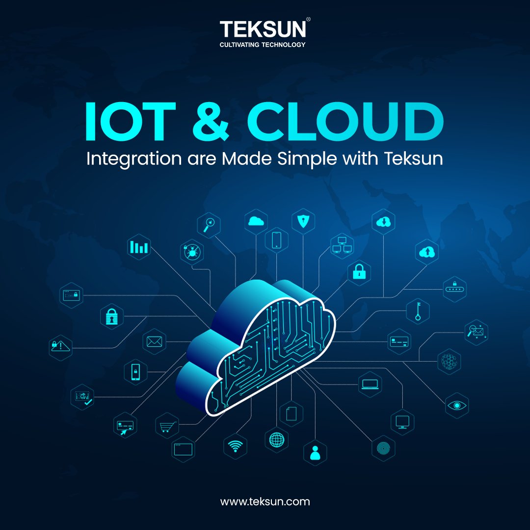 TeksunInc's tweet image. Teksun&apos;s #IoTcloudintegration provides a unified platform for all your IoT operations, making accessing and managing your data easier than ever. Teksun has you covered whether you want to improve efficiency, cut expenses, or increase security. Contact our expert team right away!