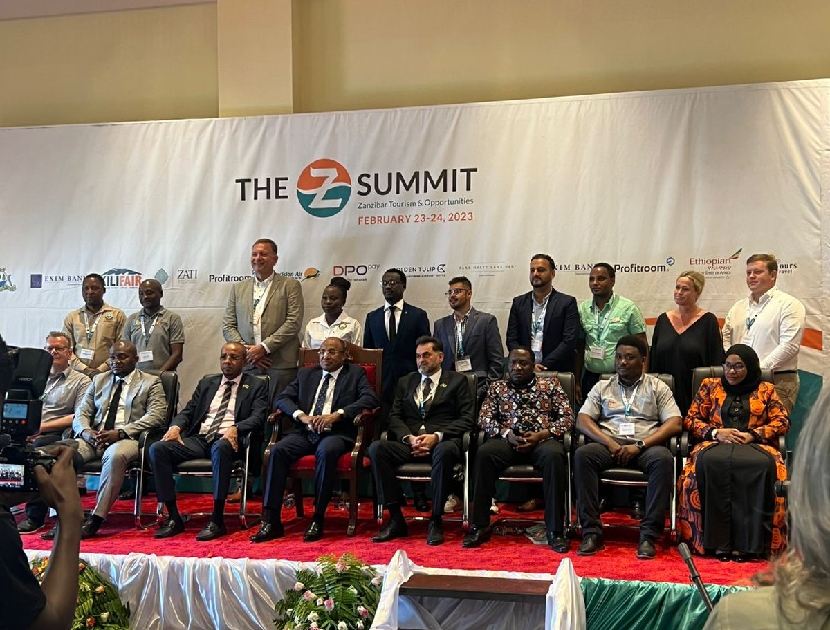 EA_Tourism's tweet photo. News from the Z-Summit in Zanzibar! Mr. Frank Gisha, EATP CEO is participating and had a productive meeting with leaders, operators, and organizers to enhance regional, continental, and international tourism growth. Stay tuned for more updates! #EastAfricaTourism #ZSummit  #EAC https://t.co/2rL8LKKypu