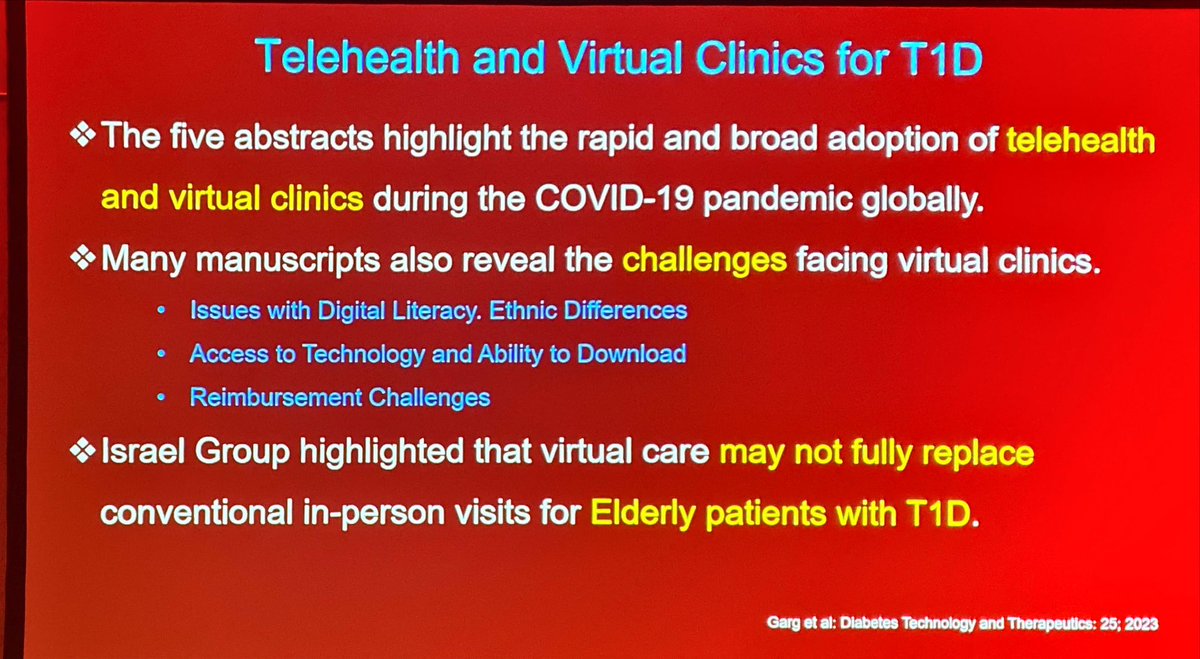 rfaradji's tweet image. #TeleHealth #VirtualClinics highly accepted! #ATTD2023 Dr. Satish Garg.