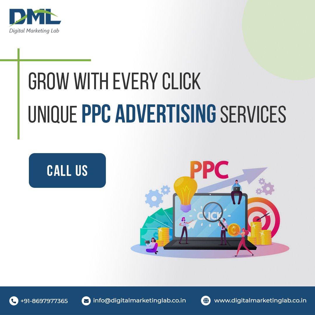 DMLOnline's tweet photo. Click with your audience intent with PPC advertising services by the Digital Marketing Lab. Reach out to us at https://t.co/DgcgAztVN8
#DigitalMarketingLab #DML #SocialMedia #ServicePost #DigitalMarketing #ThriveOnline #PPCAdvertising #PayPerCLick #PPCAdvertisement https://t.co/xPZcS9CkAK