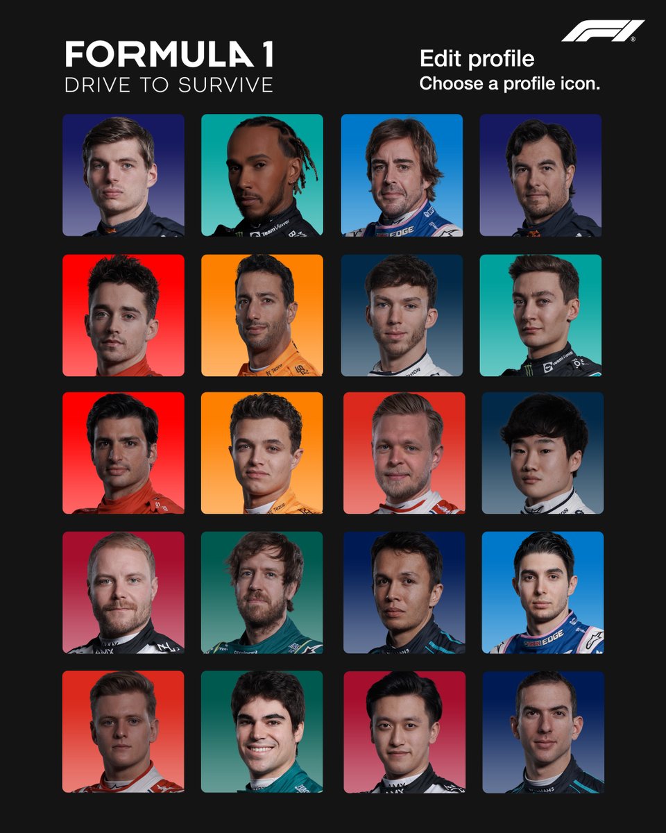 F1's tweet photo. Now streaming, only on @netflix 🍿

Drive to Survive, season 5 is here! 🤩

#F1 #DriveToSurvive5 https://t.co/09dpOVwmkH
