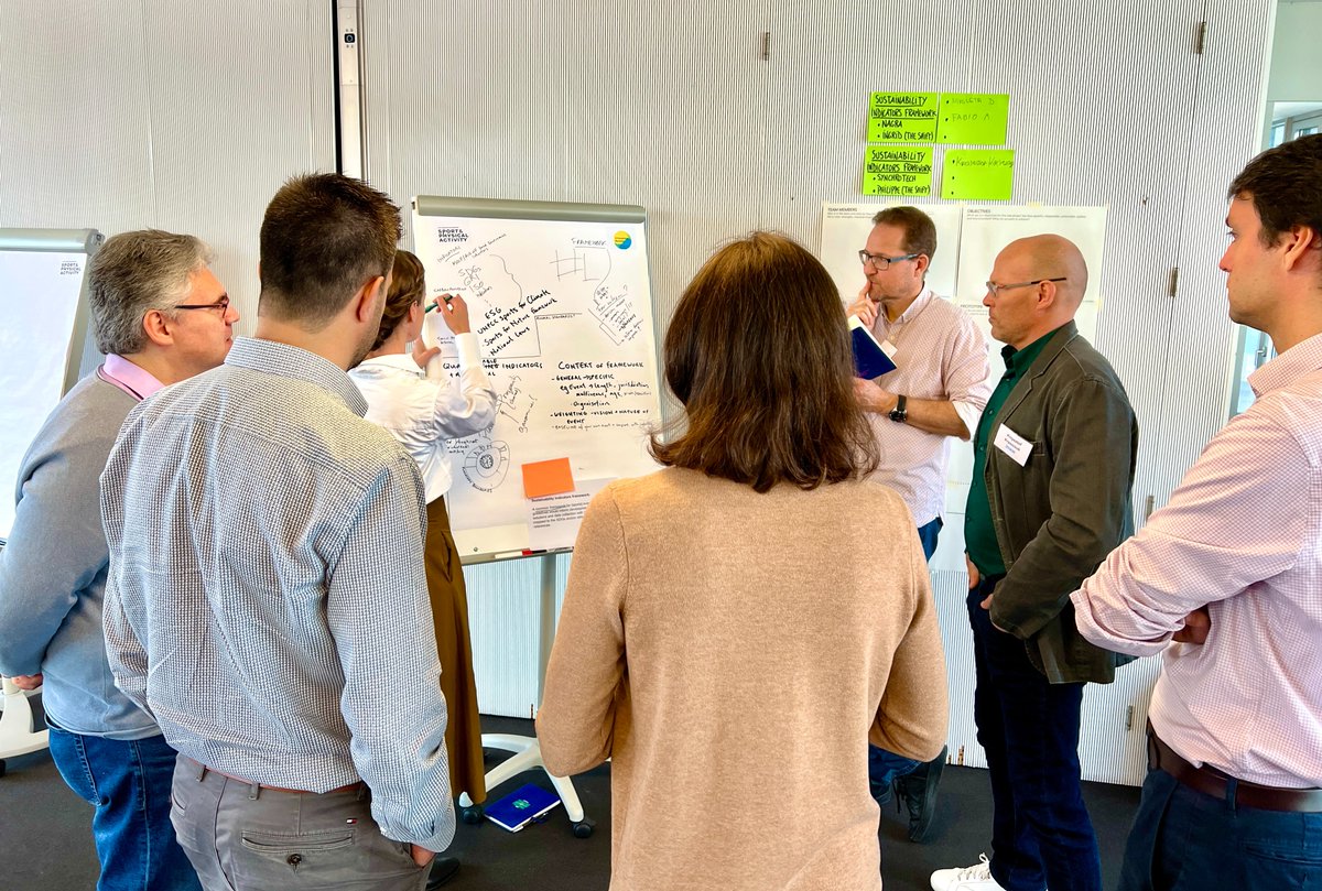 Booster_Sport's tweet photo. Data for Sustainability, led by @theSHIFT_today

The participants with complementary skills gathered to deepen the 3 most promising ideas from the first workshop and transform them into concrete prototypes to be tested during THE SPOT 2023.

#SwissInnovationBooster @Innosuisse https://t.co/wkFVsFkmcX