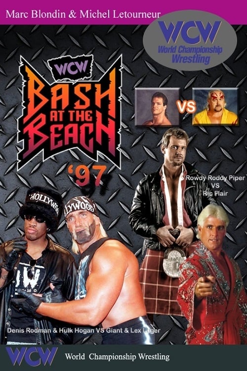 WrestleChaps's tweet photo. Tonight's Watch Along is this #WCW Nonsense.

Bash at the Beach 1997.

There's some potentially good matches on this card.

Also Jeff Jarrett, because he is inescapable. https://t.co/4UZqSEotr9