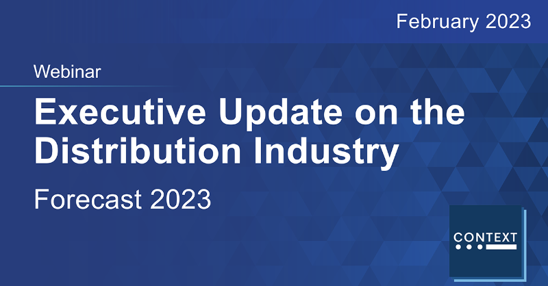 GTDC_org's tweet photo. Tune in to the latest Executive Update on the distribution industry and learn about the 2023 forecast, presented by @adamcontext - @contextworld and Frank Vitagliano. Don't miss it!
#Itdistribution #webinar #executiveupdate
