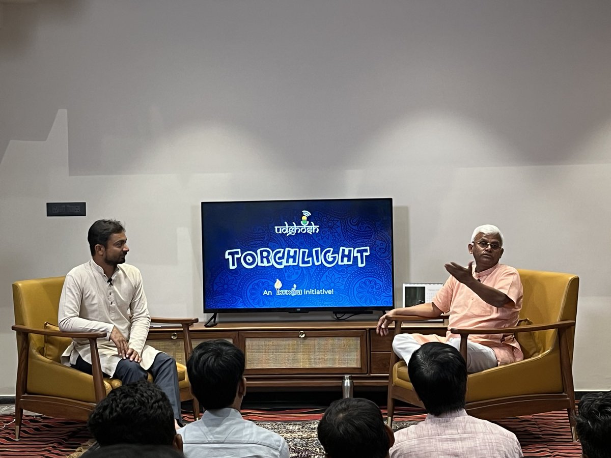 RushirajMori's tweet photo. Had some candid discussion with @DrKhadarValli The Millets Man of India
#IYM2023 @IYM2023 https://t.co/WfuW0htFbr
