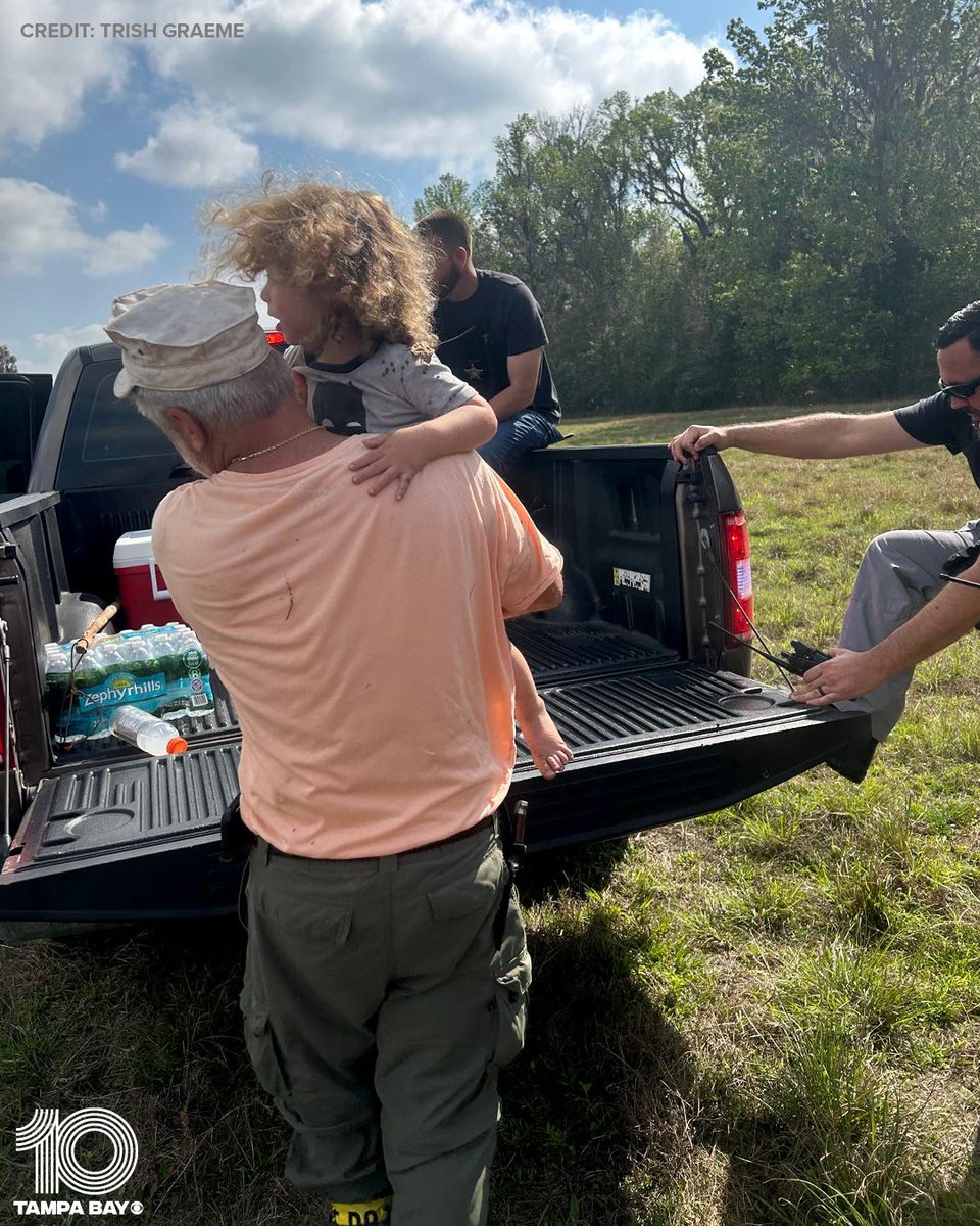 'IT'S A GOOD DAY': Here are the moments after two-year-old Joshua "JJ" Rowland was found safe by a volunteer following a day-long search in Hernando County. 🙌🙌🙌

CONTINUED COVERAGE: bit.ly/3IpK5q5