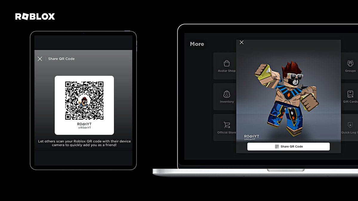 RN Noticias — Roblox 📰 on X: ¡Evita fraudes mediante los nuevos códigos  QR de #Roblox! 📢 Pueden engañarte con compartirte supuestos perfiles o  códigos de inicio de sesión rápido, enviándote a