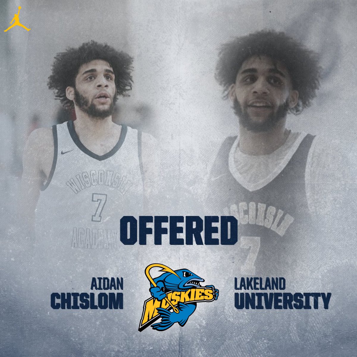 TheAidanChislom's tweet photo. After a Great conversation with @CoachGoldston and @LUMuskiesMBB i’m blessed to receive an offer! @McFBasketball https://t.co/Y8XQ4VftfW