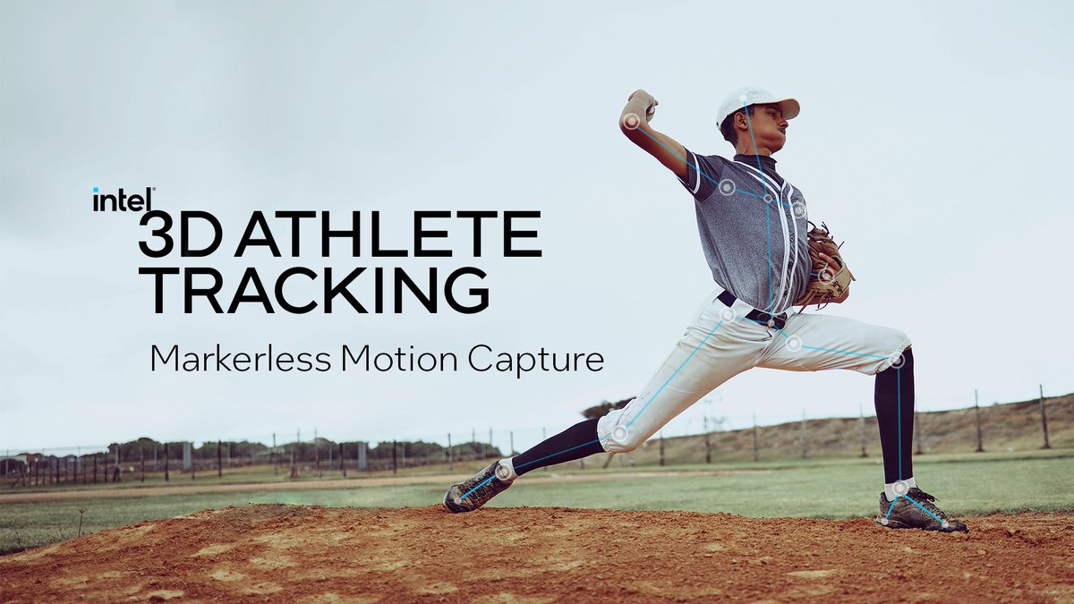 IntelSoftware's tweet image. Discover Intel 3D Athlete Tracking (3DAT), a #WorldChangingTechnology that uses AI to recognize, track, and analyze over 1,000 biomechanical data points from standard video. See how we can improve sports performance worldwide with Intel 3DAT and #AWS. intel.ly/3IPykdZ