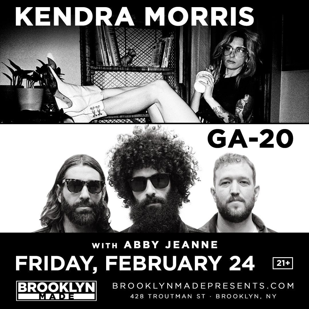 💥 TONIGHT 💥

@KendraMorris and GA-20 are bringing the heat with support from @AbbyJeanneMusic 🔥 Get your tickets before they're gone! ⚡️
🎟: bit.ly/3Hp5iS5