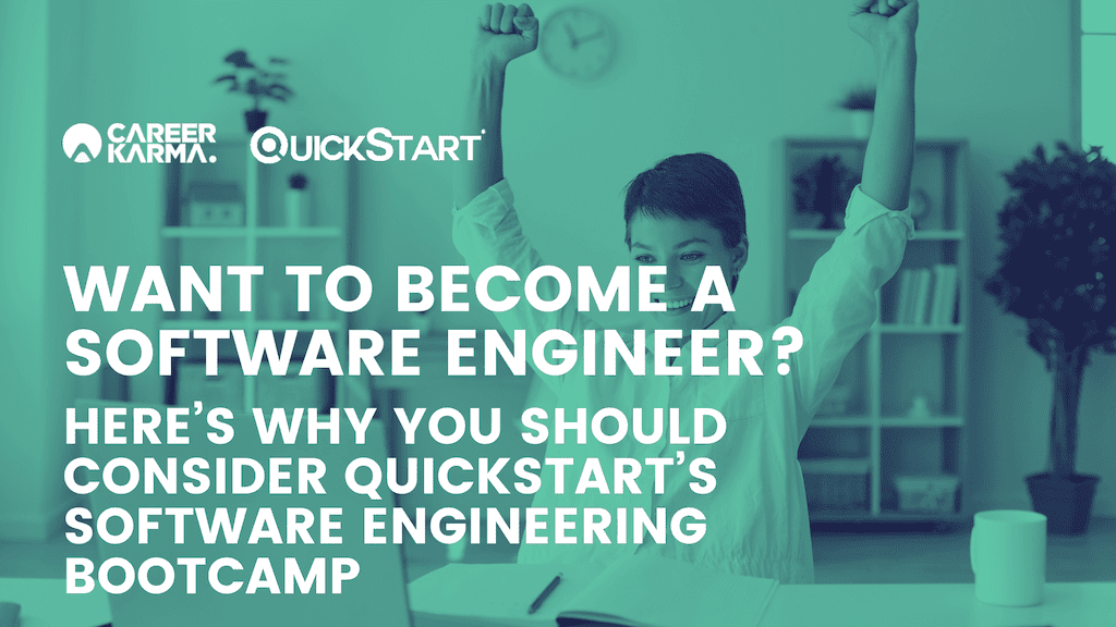 Career_Karma's tweet image. Wondering if a #TechNewbie like you can break into #SoftwareEngineering? Now, you can! @QuickStartIntel&apos;s launches its beginner-friendly #SoftwareEngineeringBootcamp to get you career-ready for #SoftwareEngineerJobs in only 23 weeks.

careerkarma.com/blog/quickstar…