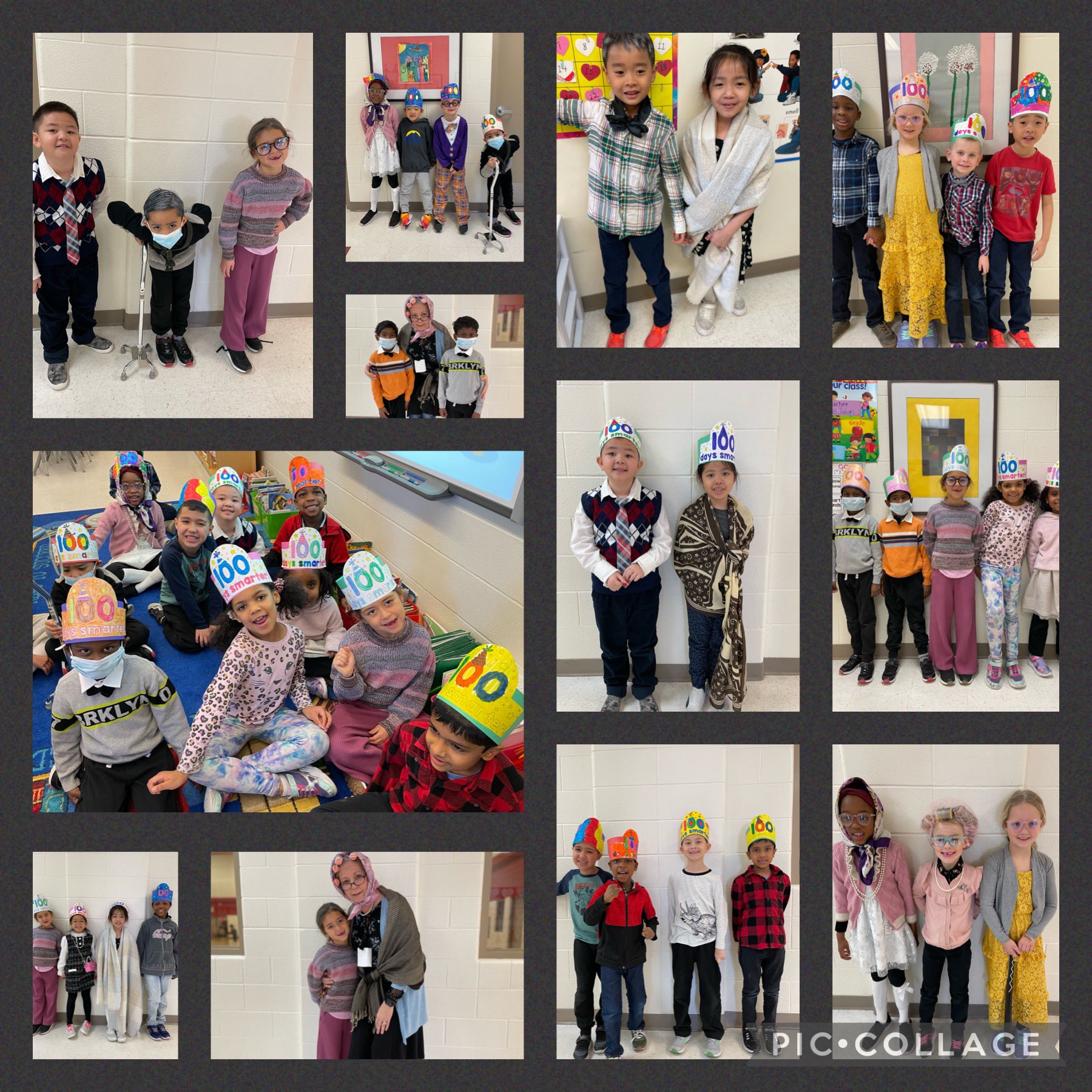 St. Jerome School on Twitter "Celebrating 100 days of school in grade