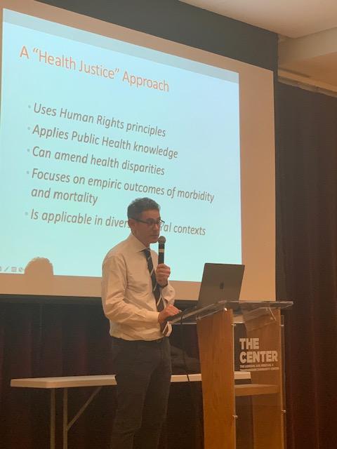 A big thank you to Dr. Stewart Adelson for his Wilfred C. Hulse Award Lecture last month on A Health Justice Approach to Amending LGBTQ Youths’ Mental Health Inequities: The Youth Equity Science/YES Project. law.yale.edu/ghjp/projects/…