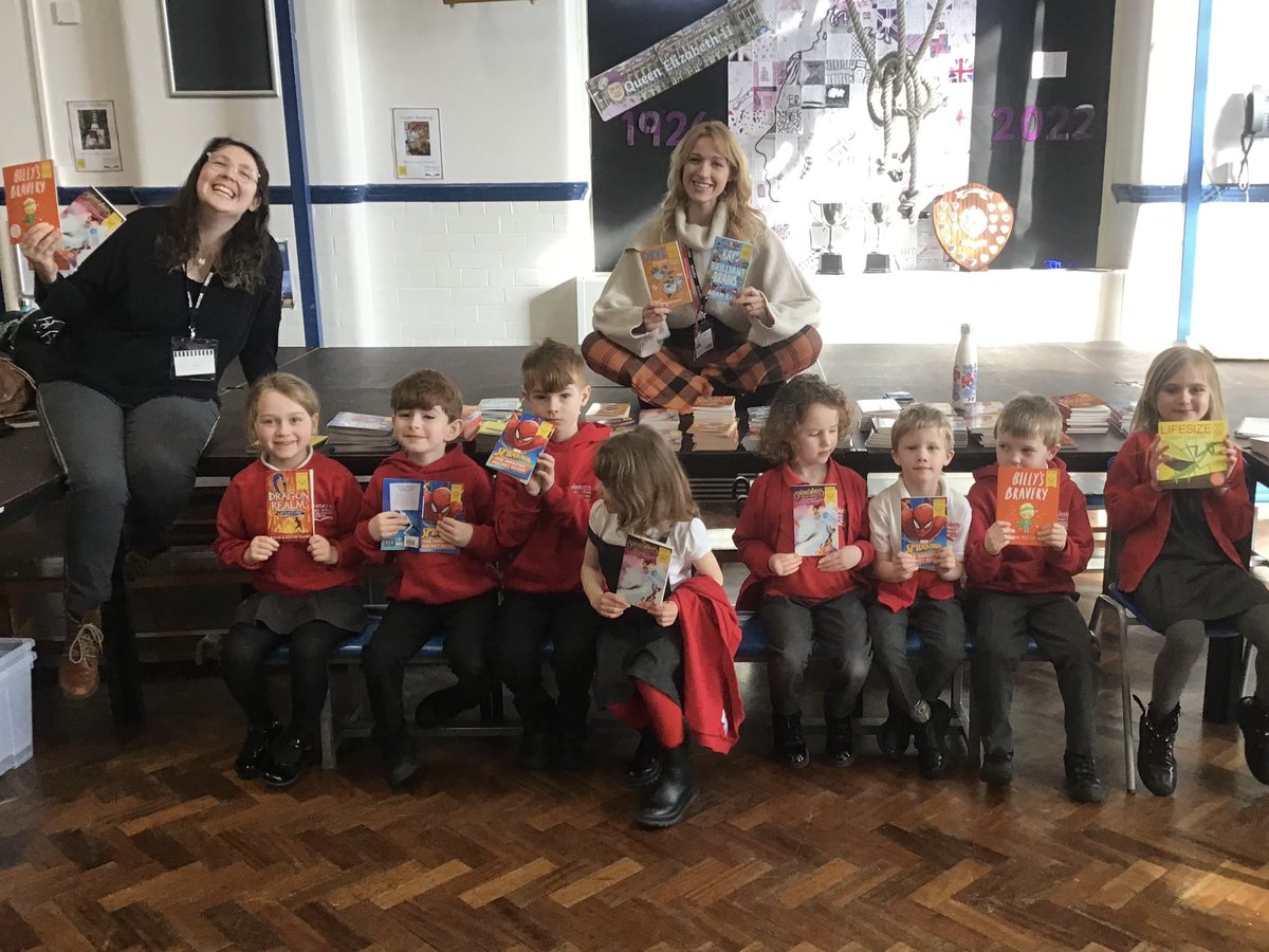 MrsHowes (@mrshowes2) on Twitter photo Huge thank you to our friends <a href="/ImaginedThings/">Imagined Things Bookshop</a> for coming along today to allow our children to exchange their <a href="/WorldBookDayUK/">World Book Day UK 📚</a> token for a new book!
Georgia and Debbie led wonderful assemblies and the children were full of enthusiasm and excitement <a href="/PrimaryWestern/">Western Primary School</a> #readingrocks Huge thank you to our friends <a href="/ImaginedThings/">Imagined Things Bookshop</a> for coming along today to allow our children to exchange their <a href="/WorldBookDayUK/">World Book Day UK 📚</a> token for a new book!
Georgia and Debbie led wonderful assemblies and the children were full of enthusiasm and excitement <a href="/PrimaryWestern/">Western Primary School</a> #readingrocks