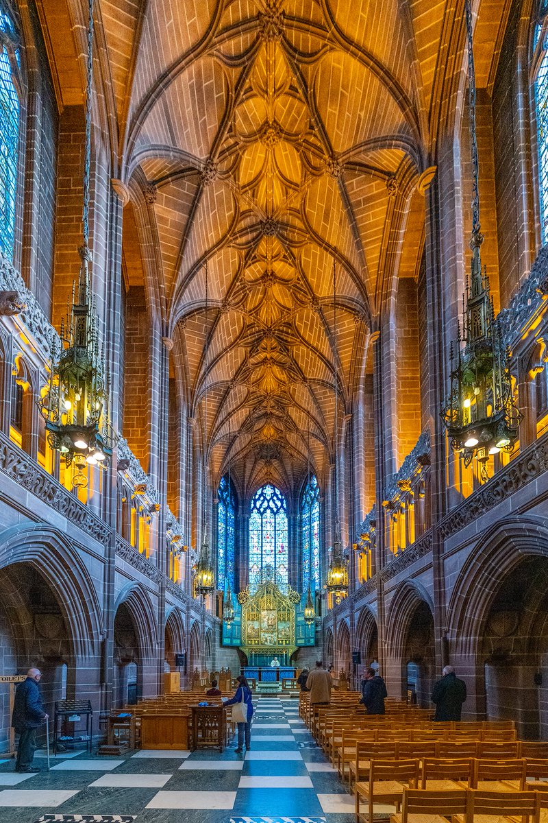 LiverpoolVista's tweet photo. Lady Chapel in #Liverpool Cathedral. Looking at the size, it's hard to believe this area which was the first to be consecrated, is a small portion of the overall building. And the acoustics!🥰 https://t.co/iGRe5wTLpt
