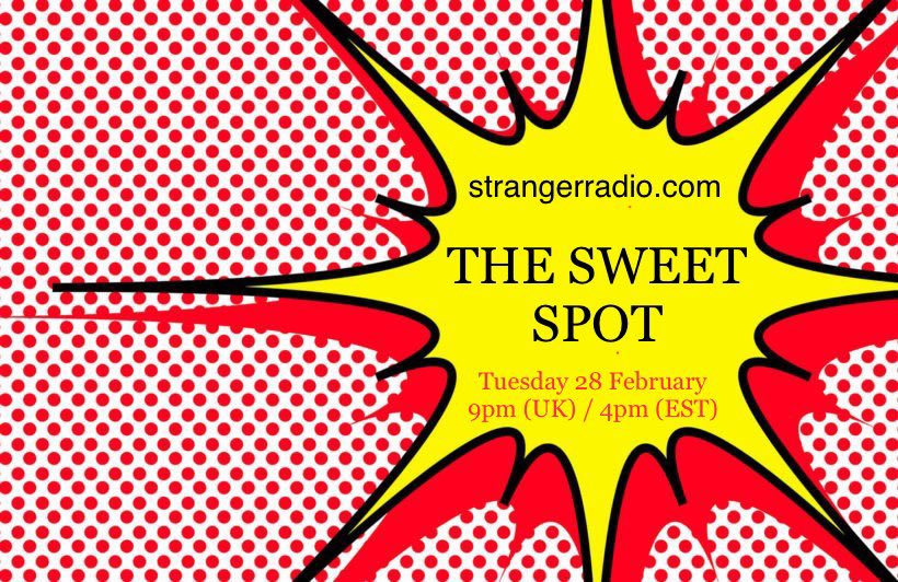 On the next ep of 💥THE SWEET SPOT💥 - @ElvisCostello @TheShopWindow1 @GabrielsDawn @KevinRo17521365 @StarCollector5 @THEBETHS @jadehairpins @TheDollyrots @TheActualMuffs @joanjett @jimbasnight @Subterfuge91 @superdrag_sound @thestayawakes @The_Transonics @thelindalindas & more.