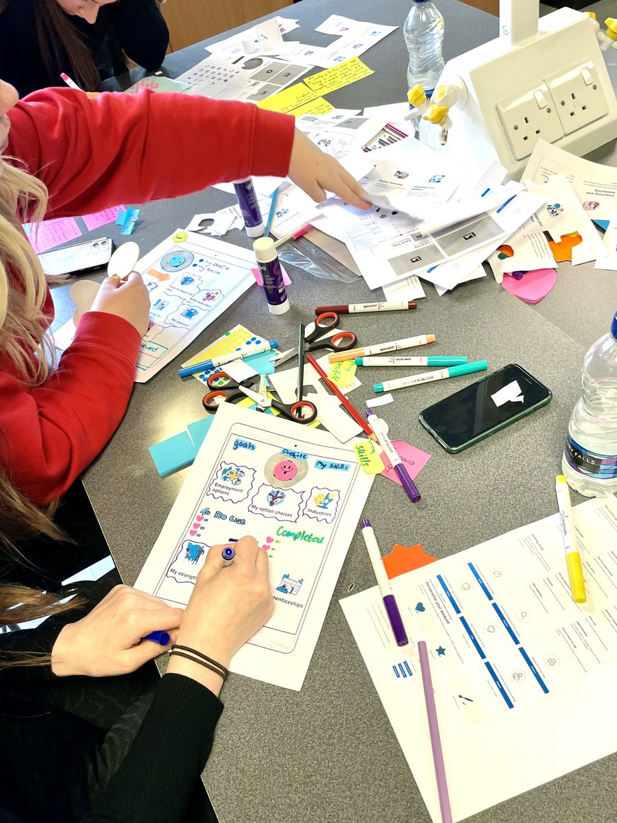 Really creative ideas from young people this week during co-design workshops in Scotland!