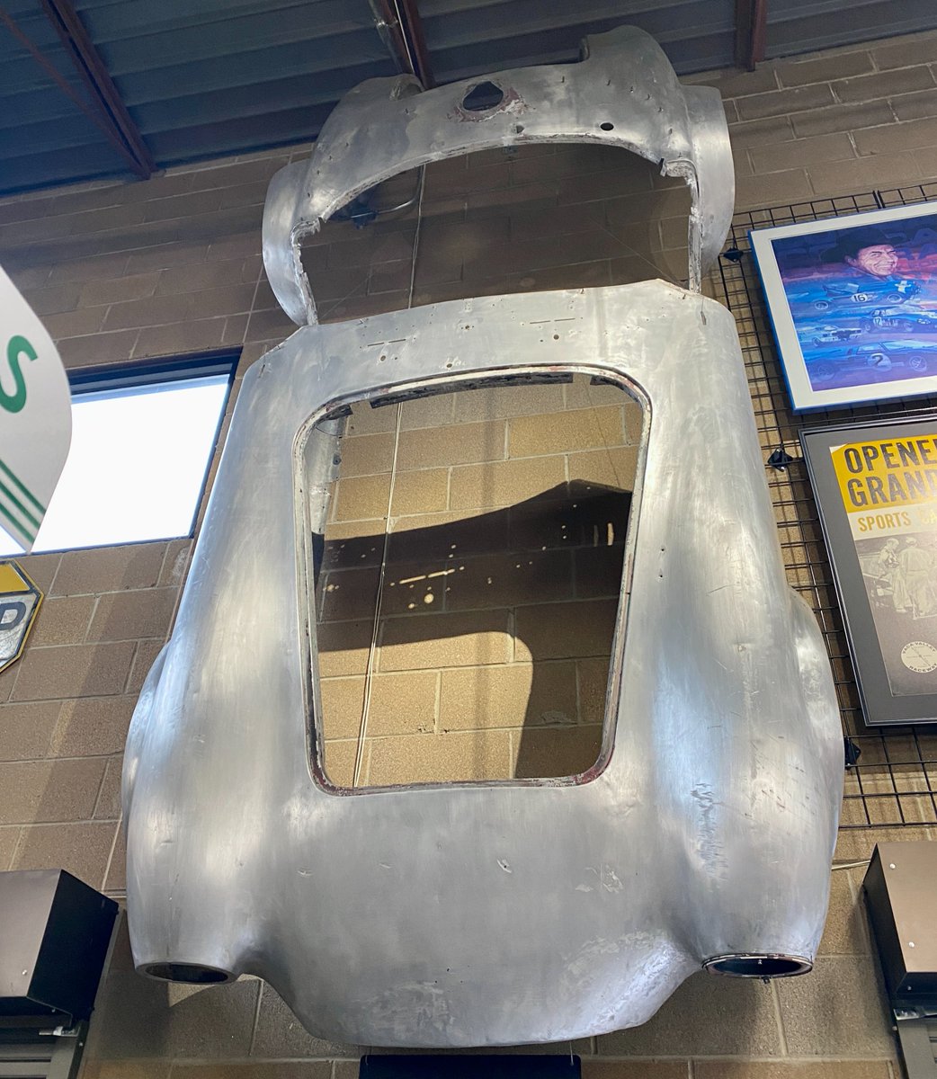 Original body from CSX2128, once rescued by a few kids from getting scrapped, on display at the Shelby American Collection in Colorado.