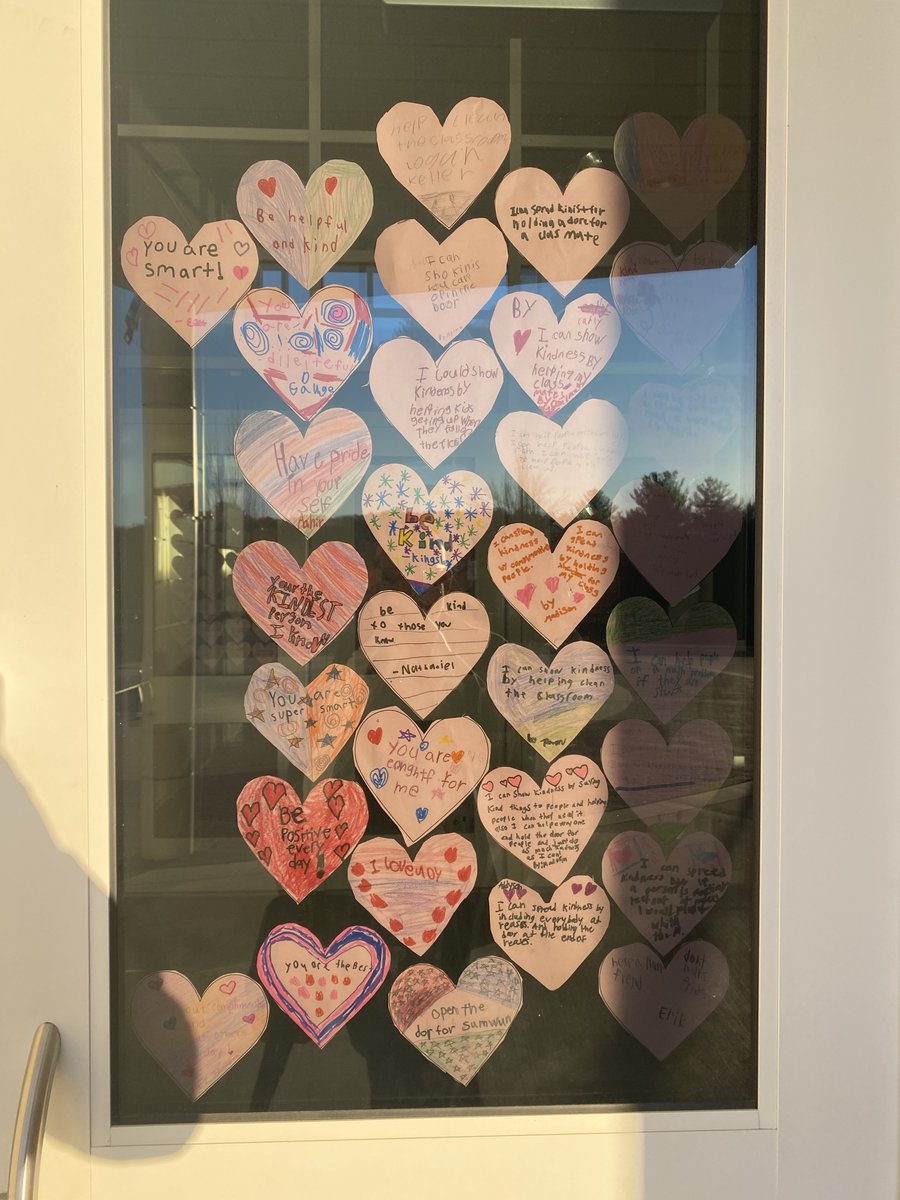 Big 📢 to <a href="/clsgrade2/">Terry Johnson</a> for organizing this activity with the other CLS staff. It is great to see all the ways our students show kindness. <a href="/clspto/">Crystal Lake PTO</a> <a href="/Ellington_CT/">Town of Ellington CT</a> #clsstripes