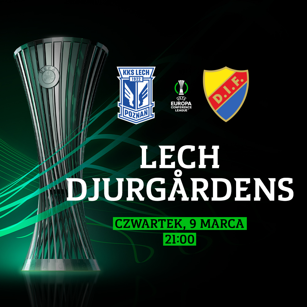 LechPoznan's tweet photo. Sprzedaż biletów na mecz 1/8 finału #UECL wystartowała 🔛
➡️ zniżka dla posiadaczy karnetów
➡️ rezerwacja miejsc karnetowych do 01.03
➡️ zniżka dla osób mających bilet na #LPOBOD (zniżka ważna do 26.02)
➡️ https://t.co/4AjsubeGyM https://t.co/rx3Qm032N7