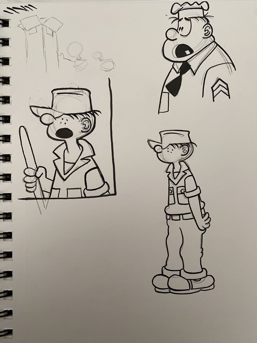 wilandike's tweet photo. Testing out some pens, and thought that I’d try drawing Beetle Bailey. Inked with an Esterbook Radio 904 and a Gillott 170 on Canson Bristol board, with Higgins Black Magic India ink, left open to thicken up a bit.
#beetlebailey #kingfeatures #classiccomicstrip #mortwalker https://t.co/Zfu2pVDpEt