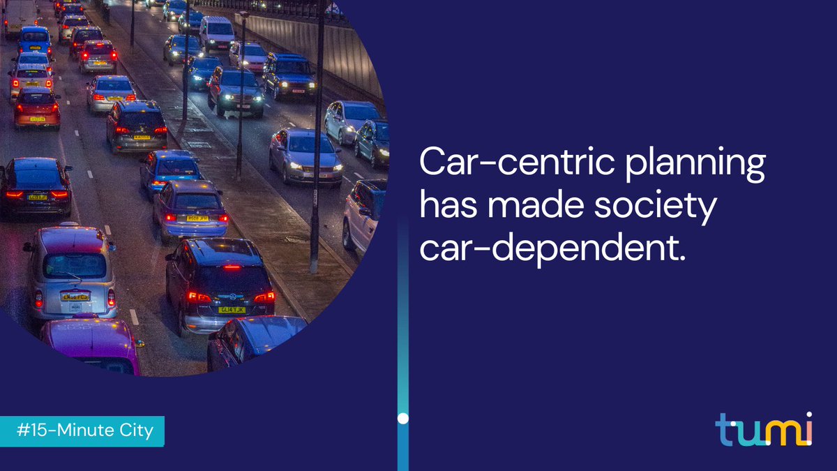 TUMInitiative's tweet photo. #Car-centric planning has caused:
-#Urbansprawl: forcing people to commute to meet their daily needs.
-#Inaccessibility &amp; #exclusion: displacing the elderly, children and those in need
-Loss of public space &amp; social interaction
-#Trafficcasualties &amp; unhealthiness
-#Climatechange https://t.co/vhwHINIliQ
