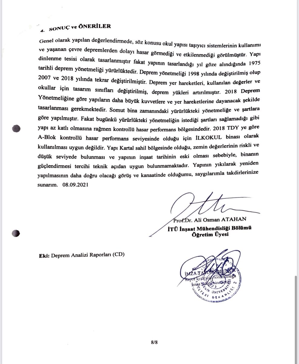 muratagirel's tweet photo. 3- Bu açıklamayı yapanların beni tanımadıklarını düşünüyorum. Zira ben belge ve sağlam bilgi olmadan bir konu hakkında konuşmam,yazmam.

Ben size tek tek raporların kapak ve sonuç sayfasını paylaşayım…7 https://t.co/cp49wOROcz