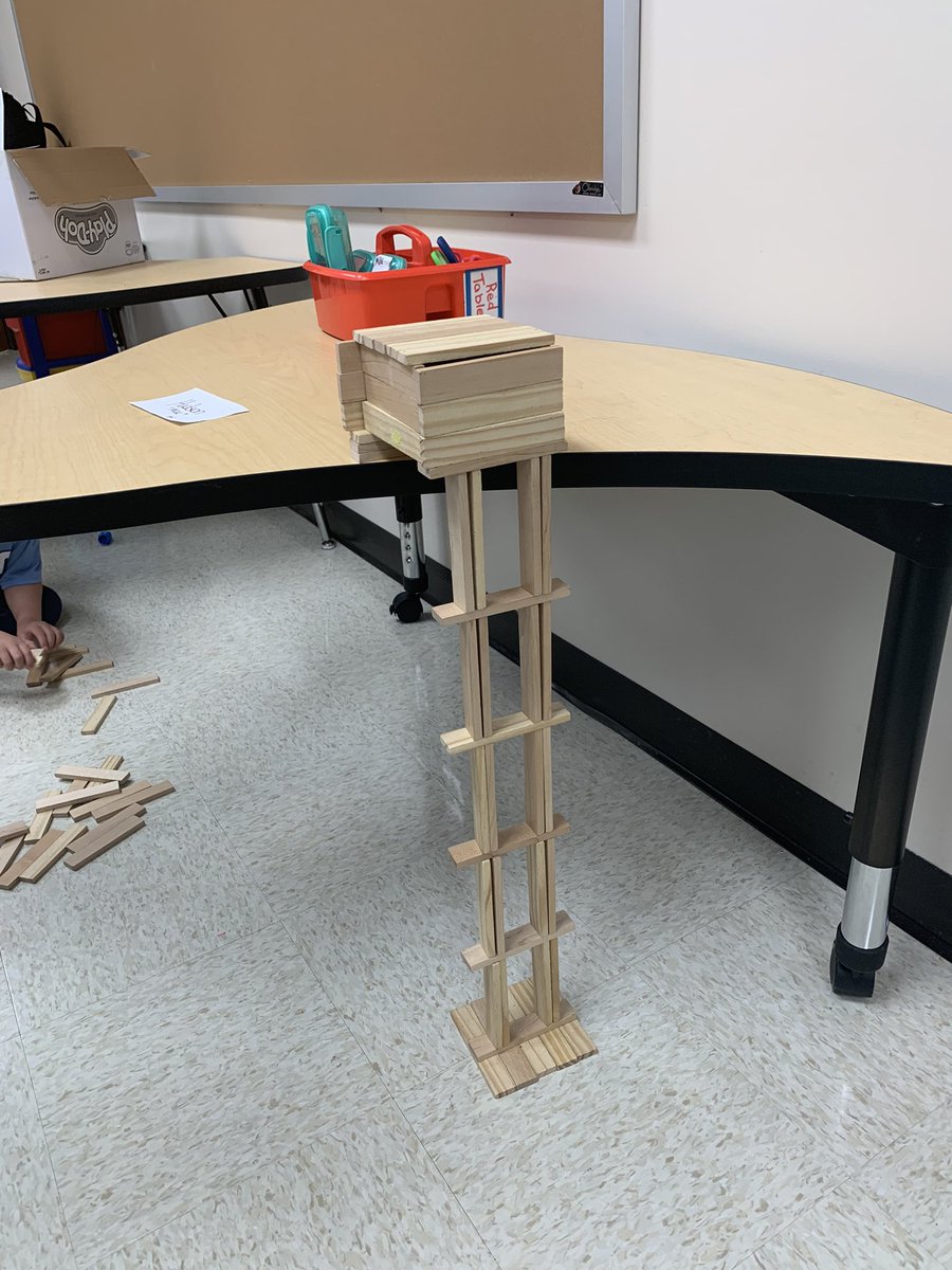 ShenanigansStem's tweet photo. After reading The Tallest Tree House, Kinders built tall towers. @AustinElemDCSD @DCSDSTEM @dcsdctae @DCSDRegion1 @DeKalbSchools https://t.co/Y1z3iITgGu