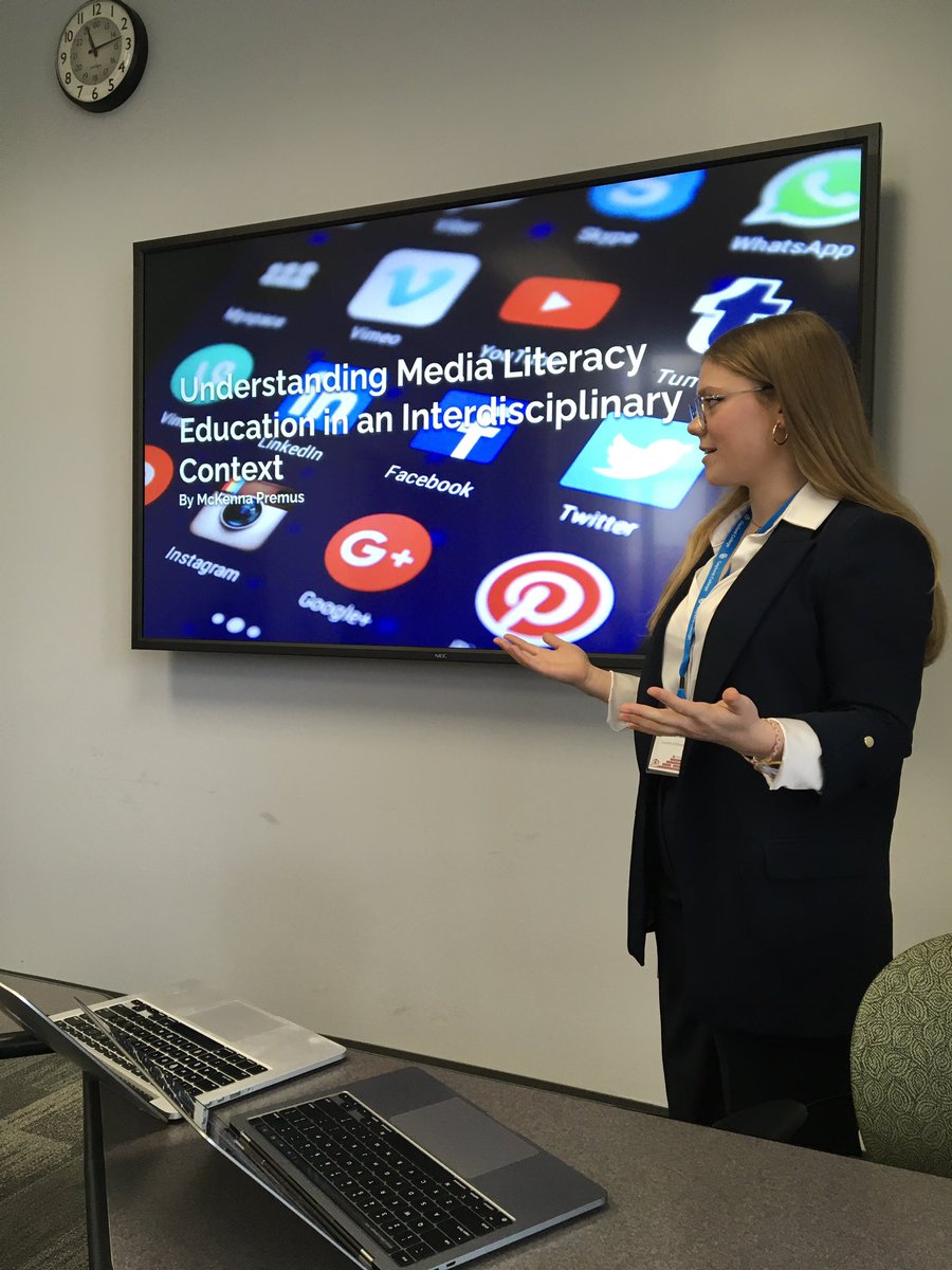 Now we have McKenna Premus, University of Minnesota, presenting research on Understanding Media Literacy Education in an Interdisciplinary Context at #AEJMCMW23 for <a href="/AejmcS/">AEJMC_SJD</a>