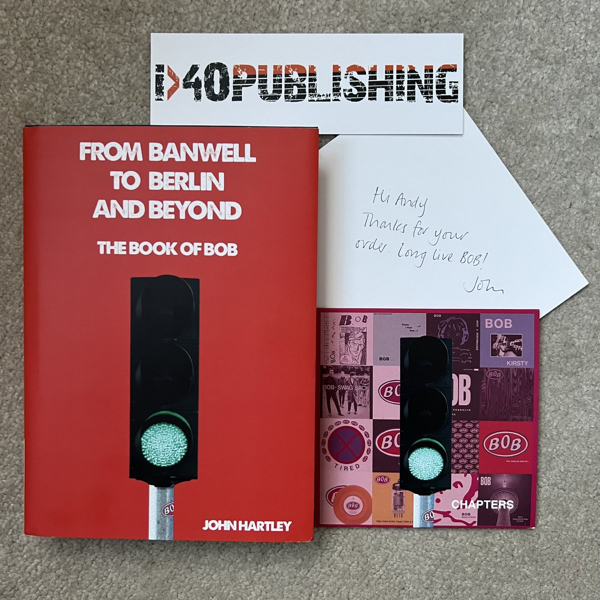ajaybsays's tweet photo. Something rather delightful arrived todayโฆ @BOBindieband @IndieOver40 @i40publishing #bookofbob https://t.co/gNDzd6r8mQ