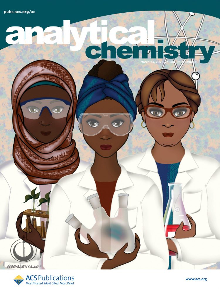 American Chemical Society (@amerchemsociety) on Twitter photo From the #lab to the canvas, this <a href="/an_chem/">ACS Analytical Chemistry Journals</a> cover "See a Scientist. Be a Scientist" by Dr. Semarhy Quiñones-Soto celebrates #diversity in #chemistry & is an inspirational piece for young women in #STEM! 👏 #BlackHistoryMonth #ACS_DEIR #BHM2023 From the #lab to the canvas, this <a href="/an_chem/">ACS Analytical Chemistry Journals</a> cover "See a Scientist. Be a Scientist" by Dr. Semarhy Quiñones-Soto celebrates #diversity in #chemistry & is an inspirational piece for young women in #STEM! 👏 #BlackHistoryMonth #ACS_DEIR #BHM2023