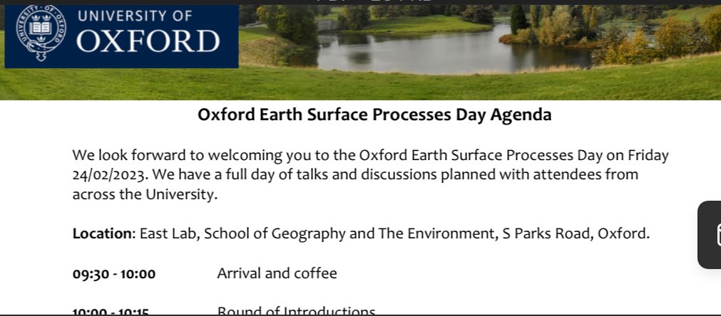 Bob Hilton (@geoccycle) on Twitter photo Very fun to be involved in an #EarthSurfaceProcesses day hosted by <a href="/oxfordgeography/">SoGE, University of Oxford</a> - fantastic range of cool research going on across at least 4 departments <a href="/OxUniEarthSci/">Oxford Earth Sciences</a>! Thanks to <a href="/AnyaLeenman/">Anya Leenman</a> <a href="/SimonDadson/">Simon Dadson</a> and others for organising Very fun to be involved in an #EarthSurfaceProcesses day hosted by <a href="/oxfordgeography/">SoGE, University of Oxford</a> - fantastic range of cool research going on across at least 4 departments <a href="/OxUniEarthSci/">Oxford Earth Sciences</a>! Thanks to <a href="/AnyaLeenman/">Anya Leenman</a> <a href="/SimonDadson/">Simon Dadson</a> and others for organising