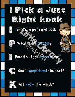 Picking a "just right book" can help make reading more enjoyable for students. Students who find reading boring or hard are probably not reading the right book for them. <a href="/PJLanguageArts/">PJ Language Arts Methodology UWindsor</a>