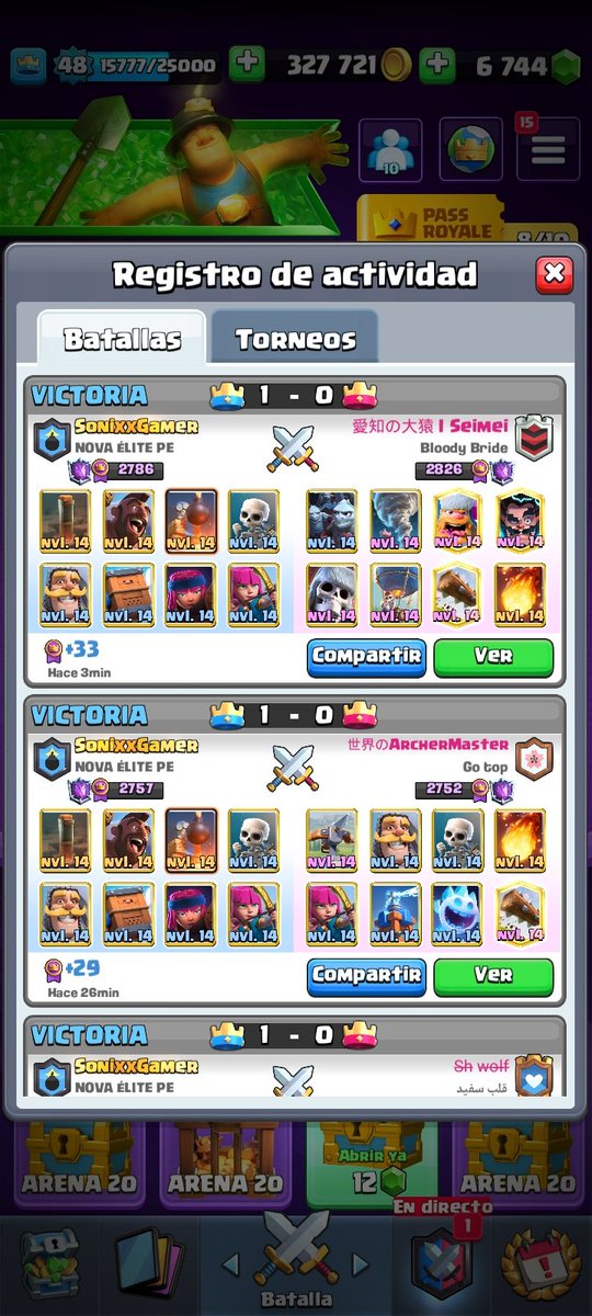 2.8k y #39 si quieren agregarme y ver mis partidas en el top solo deben dar ❤️ y me mandan su enlace al MD