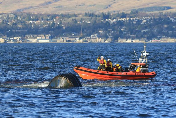 LBC News Scotland (@lbcnewsscot) on Twitter photo A rescue operation is underway on the Clyde at Greenock, after reports a tug capsized this afternoon #HeartNews
Photo@ <a href="/ScotlandDX/">Iain Cameron</a> A rescue operation is underway on the Clyde at Greenock, after reports a tug capsized this afternoon #HeartNews
Photo@ <a href="/ScotlandDX/">Iain Cameron</a>