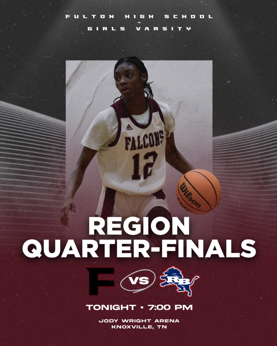 2509Broadway's tweet photo. Come out and support our Lady Falcons tonight at Jody Wright Arena. #RegionTournament #2509Broadway #JFP https://t.co/oakrWxJsON
